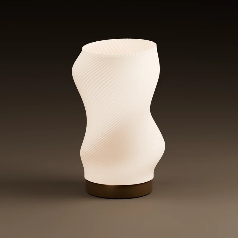 Evening Blender render of the actual Twist shade and conceptual base